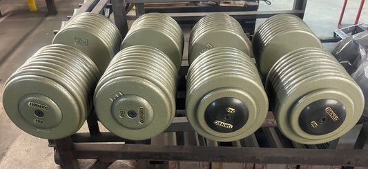 Heavy Weight Dumbbells- Trade Show/Demos/Scratch & Dent