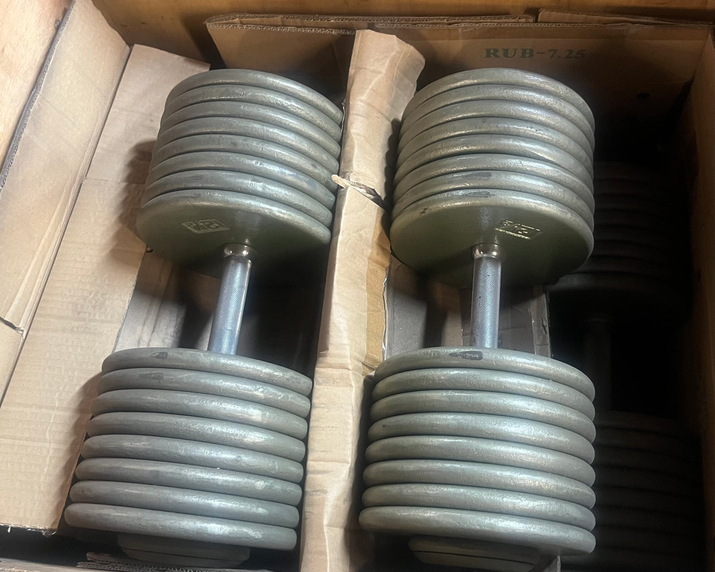 Heavy Weight Dumbbells- Trade Show/Demos/Scratch & Dent