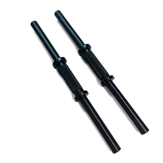 IVANKO 35mm Dumbbell Handles (Black-Oxide) for Cast-Iron Fixed Dumbbells