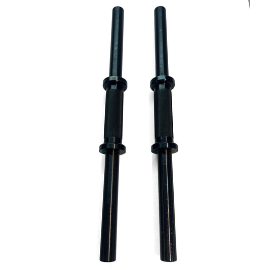 IVANKO 35mm Dumbbell Handles (Black-Oxide) for Cast-Iron Fixed Dumbbells