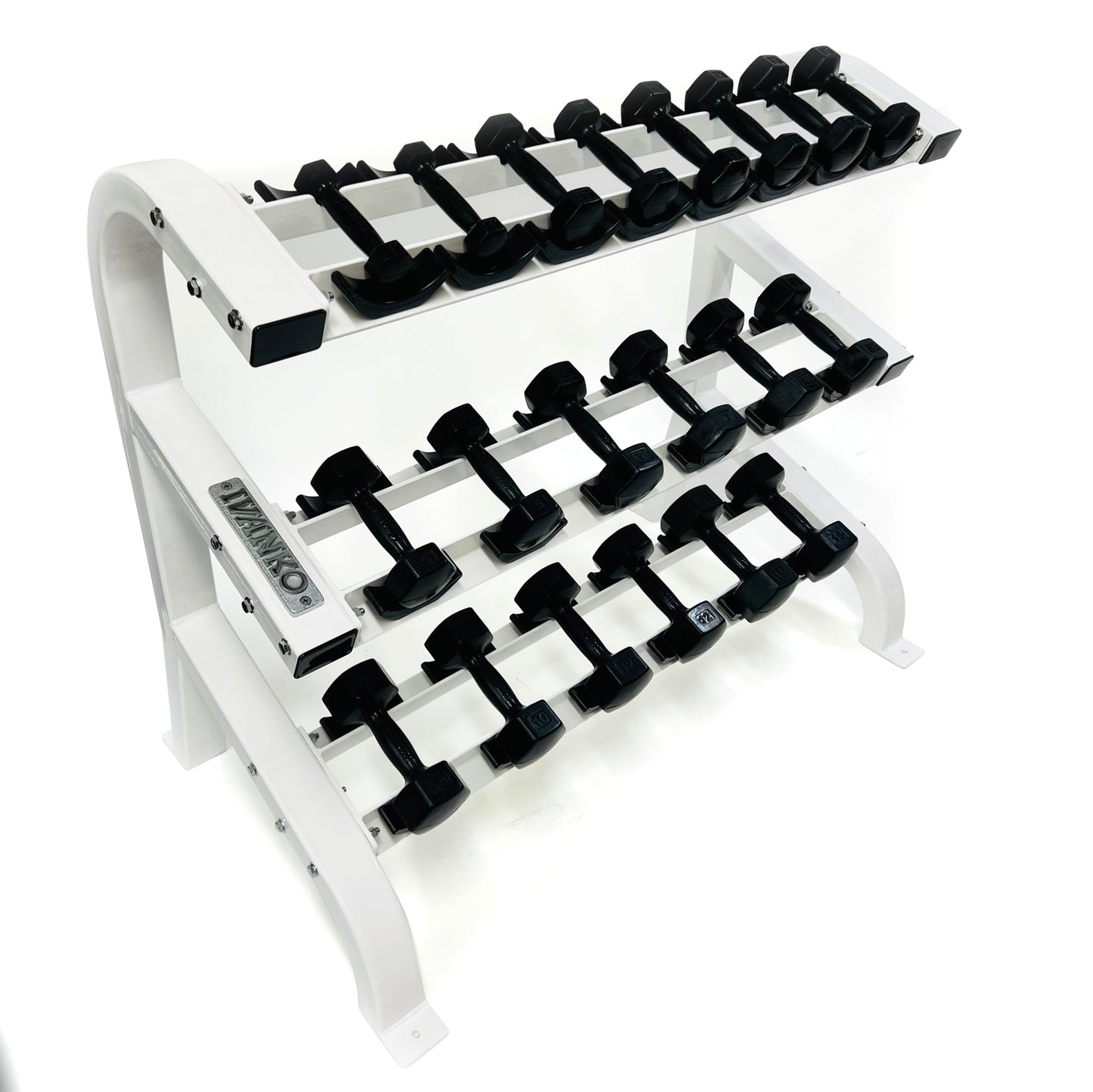 RK-7510 Rack for IRD Rubber Hex Dumbbells