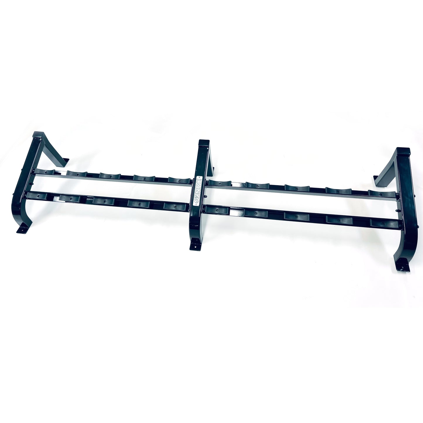 5 Pair Single-Level Dumbbell Rack for Heavy-Weight Dumbbells | RK-9005-KD-JUMBO