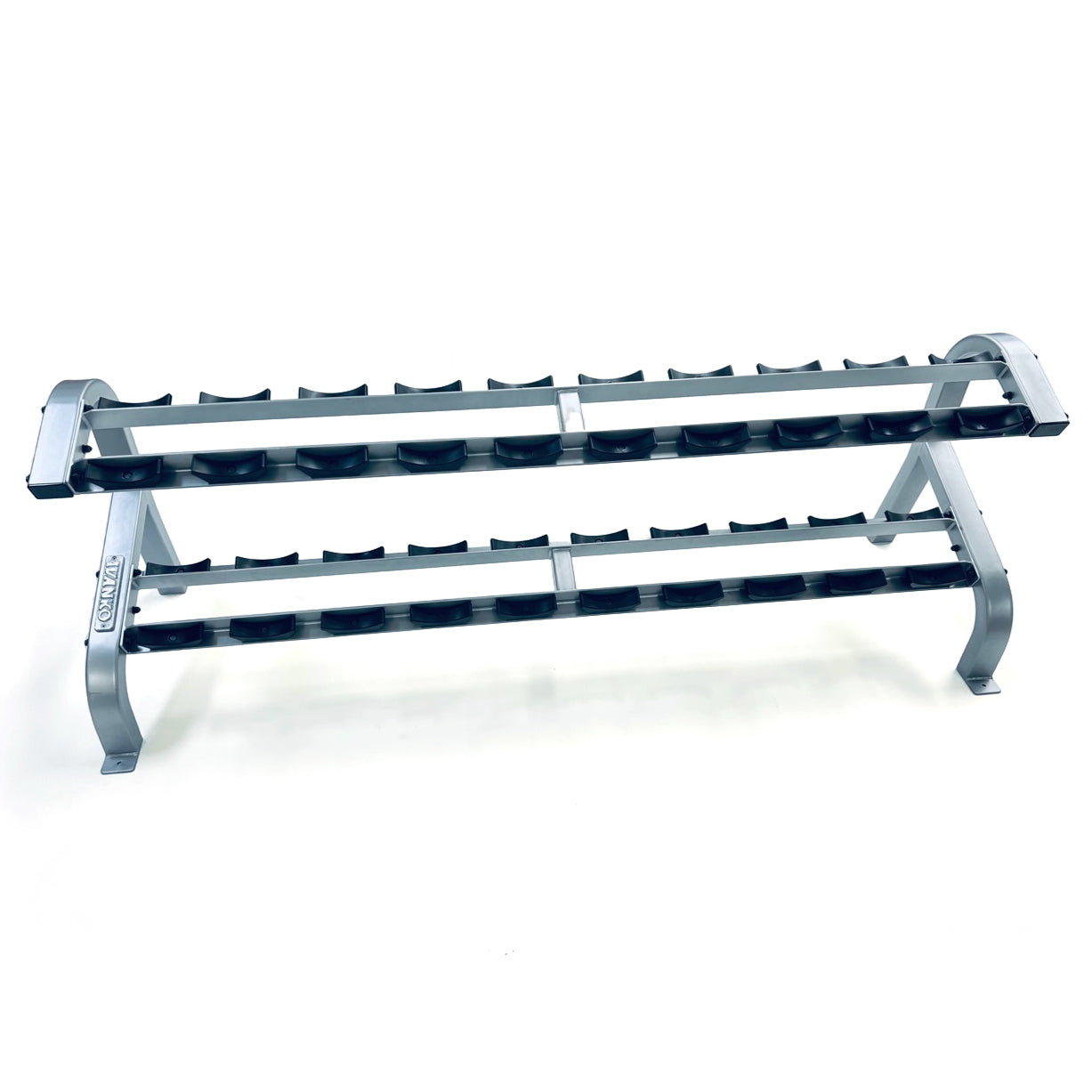 10 Pair Double-Level Dumbbell Rack | RK-9510-KD