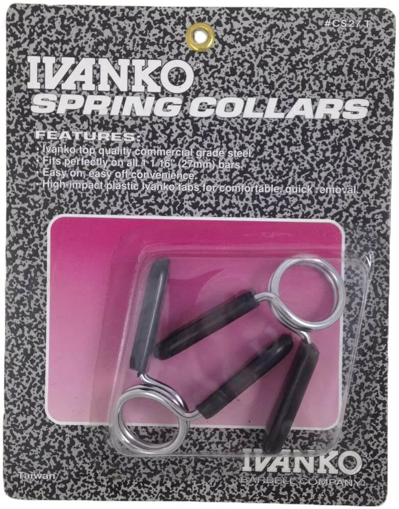 CS-27T Spring Collar for Standard 1" and 1-1/16" Bars (Pair)