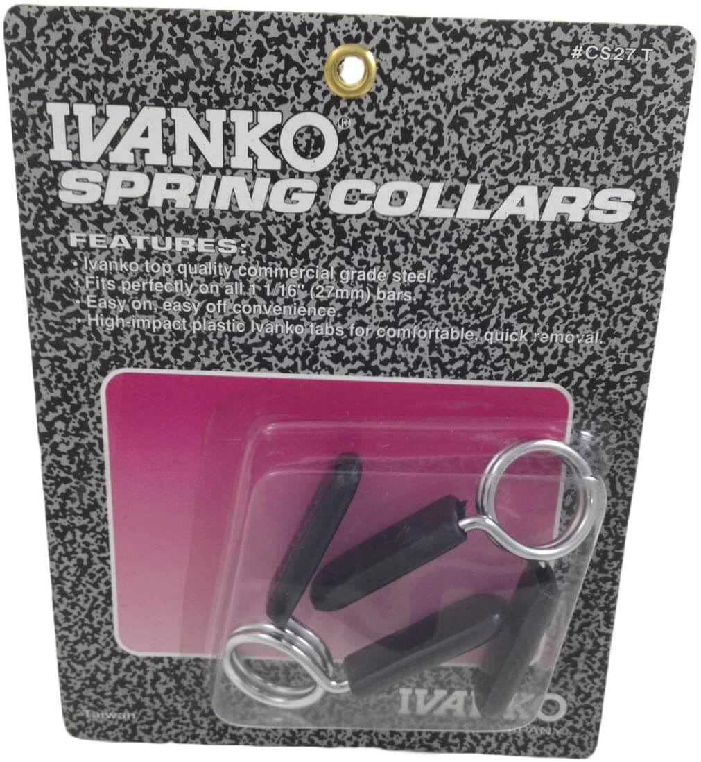 CS-27T Spring Collar for Standard 1" and 1-1/16" Bars (Pair)