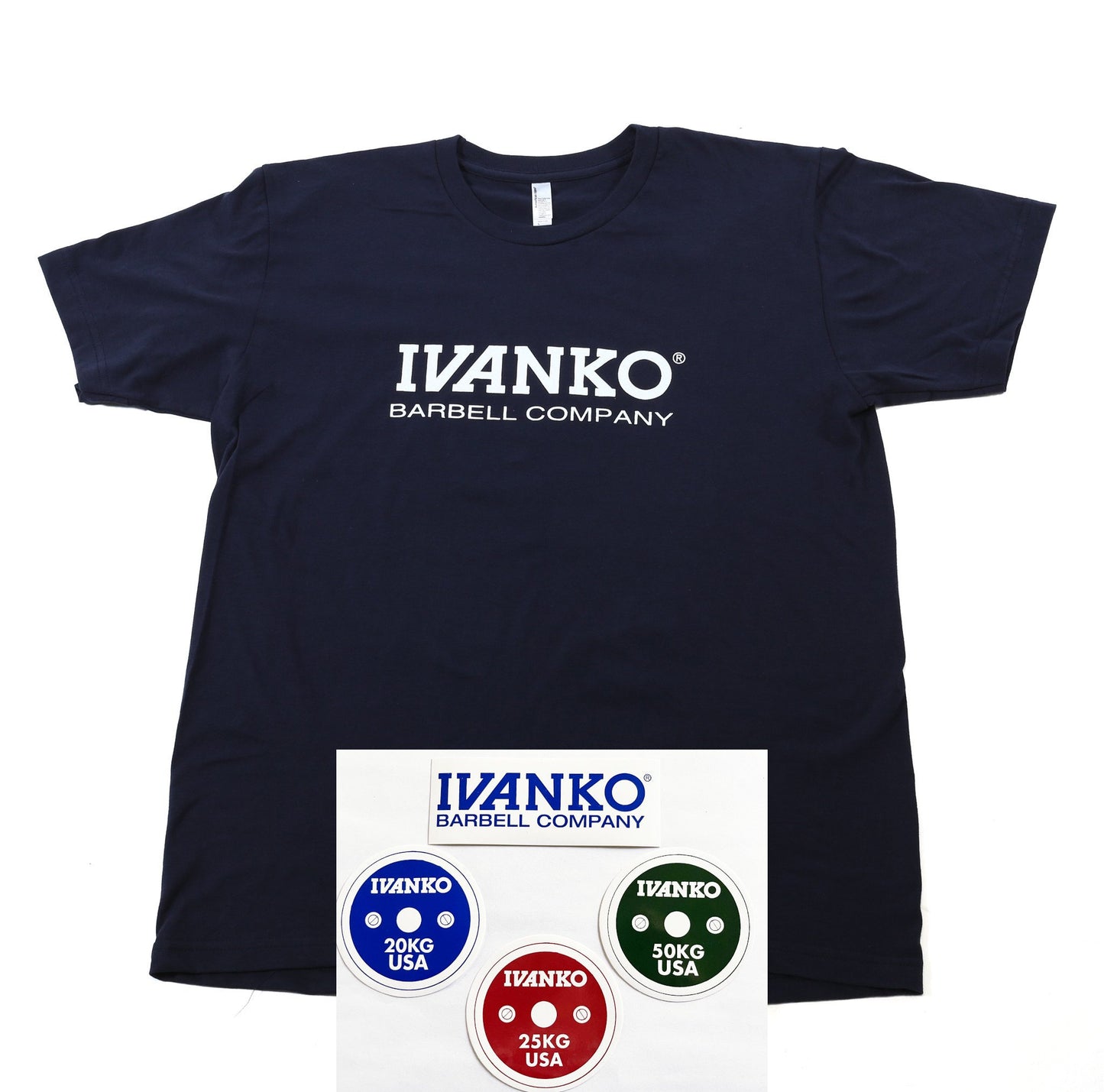 IVANKO T-Shirt, Unisex, Short Sleeve + Sticker Pack