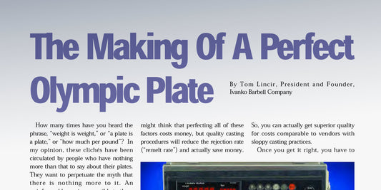 The Making Of A Perfect Olympic Plate