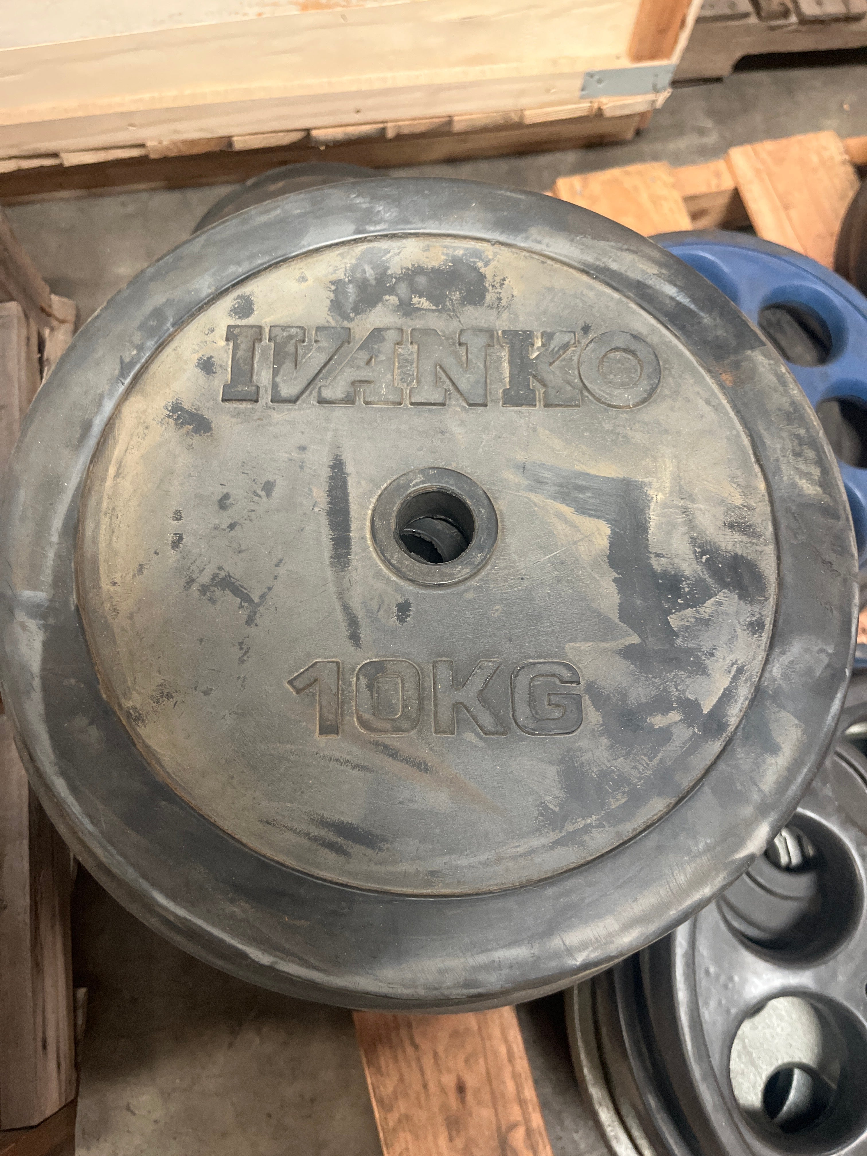 Types Rub RUB for standard bars (1-1/16”) in kilos, show samples – Ivanko Barbell ...