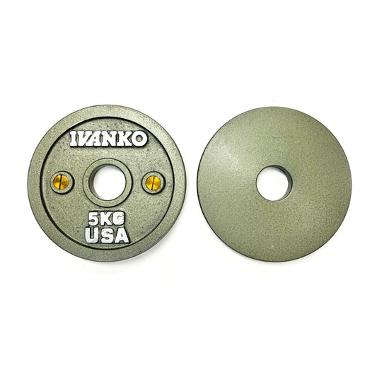 2 RARE anciennes plaques de poids IVANKO 2 1/2lb style olympique 2 2 RARE anciennes plaques de poids IVANKO 2 1/2lb style olympique 2