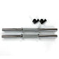 IVANKO 27MM Chrome Dumbbell Handles, Pair, Discontinued stock.
