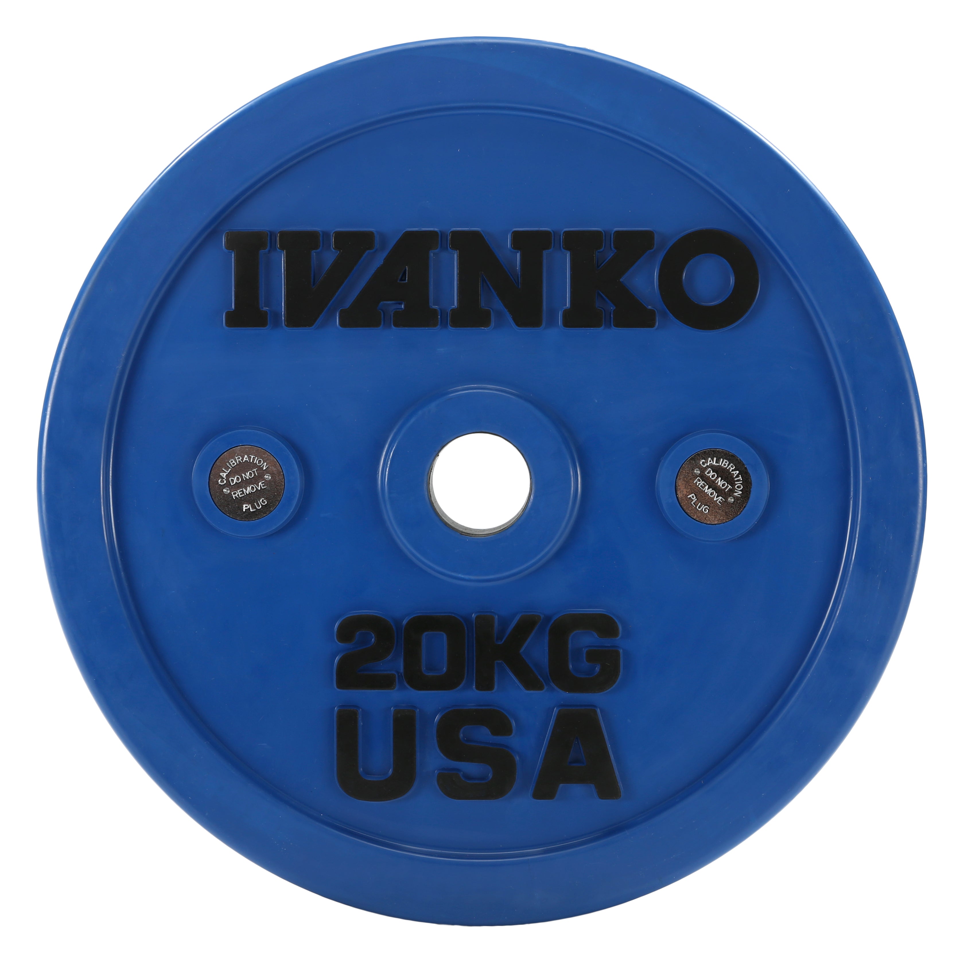 Olympic Bumper Plate - Calibrated | OCB – Ivanko Barbell Company