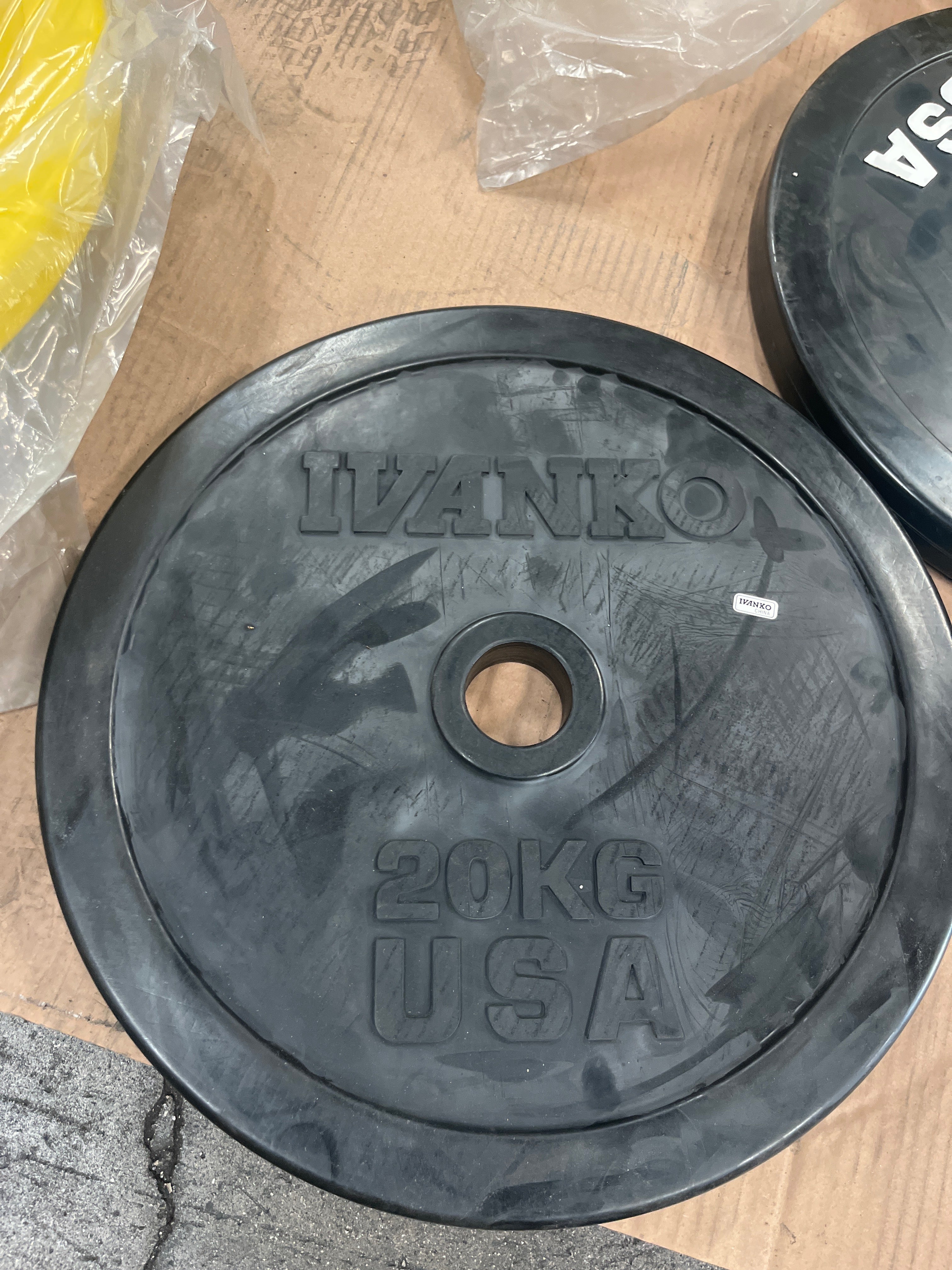 Olympic Plates, Various, Scratch & Dent – Ivanko Barbell Company