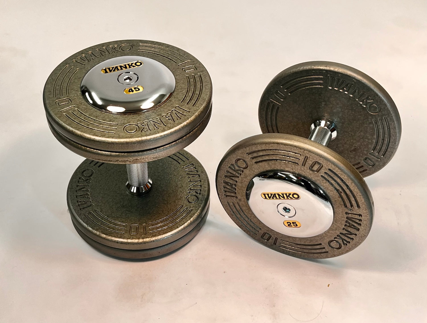 RM3 Dumbbell Sets 5-50, Limited Edition – Ivanko Barbell Company