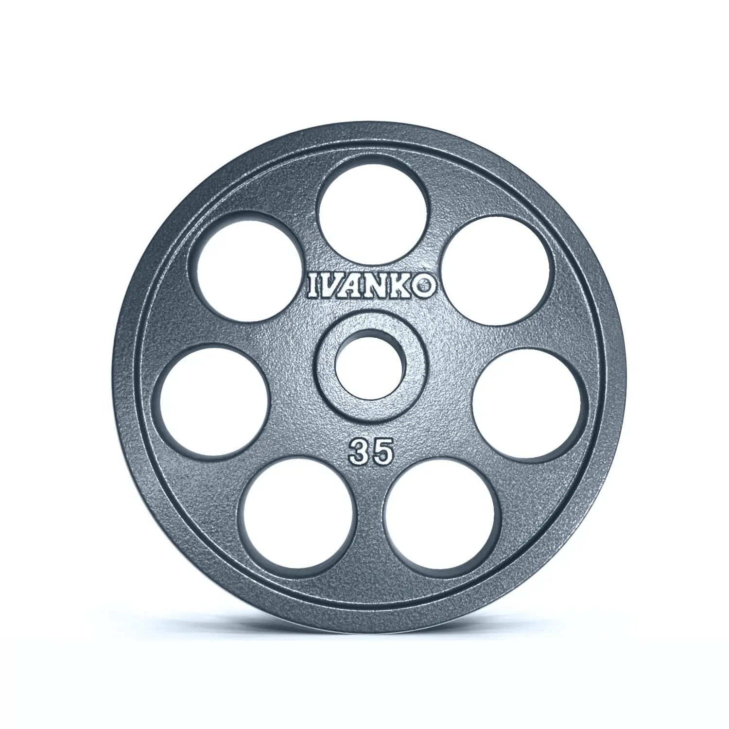 Olympic Machined E-Z Lift Plate w/Round Openings | OMEZH – Ivanko Olympic Machined E-Z Lift Plate w/Round Openings | OMEZH – Ivanko