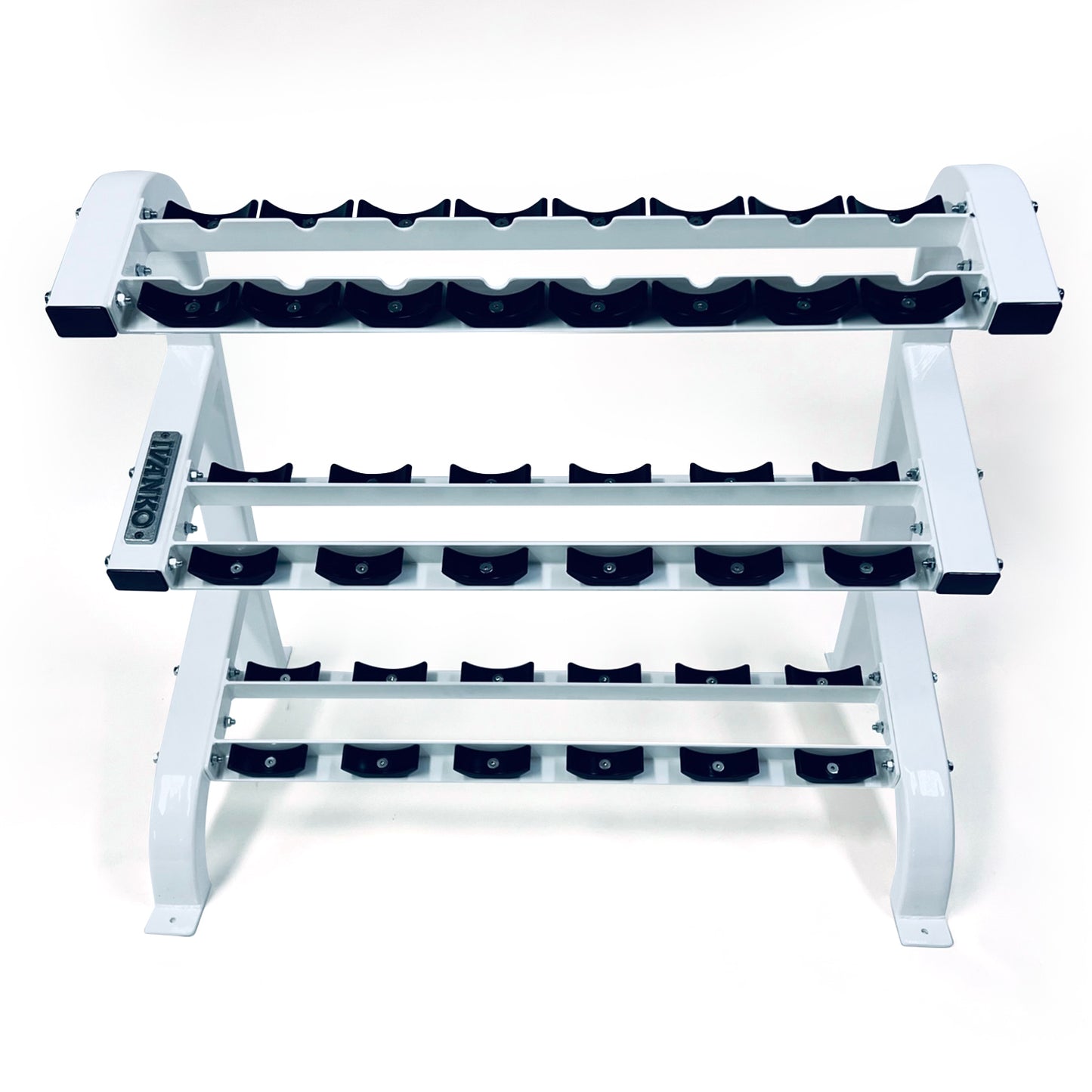 10 Pair Three-Level Aerobic Dumbbell Rack | RK-6510-KD