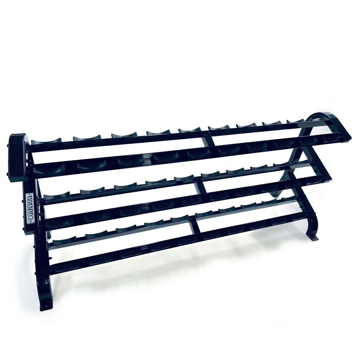 15 Pair Triple-Level Dumbbell Rack | RK-9515-KD