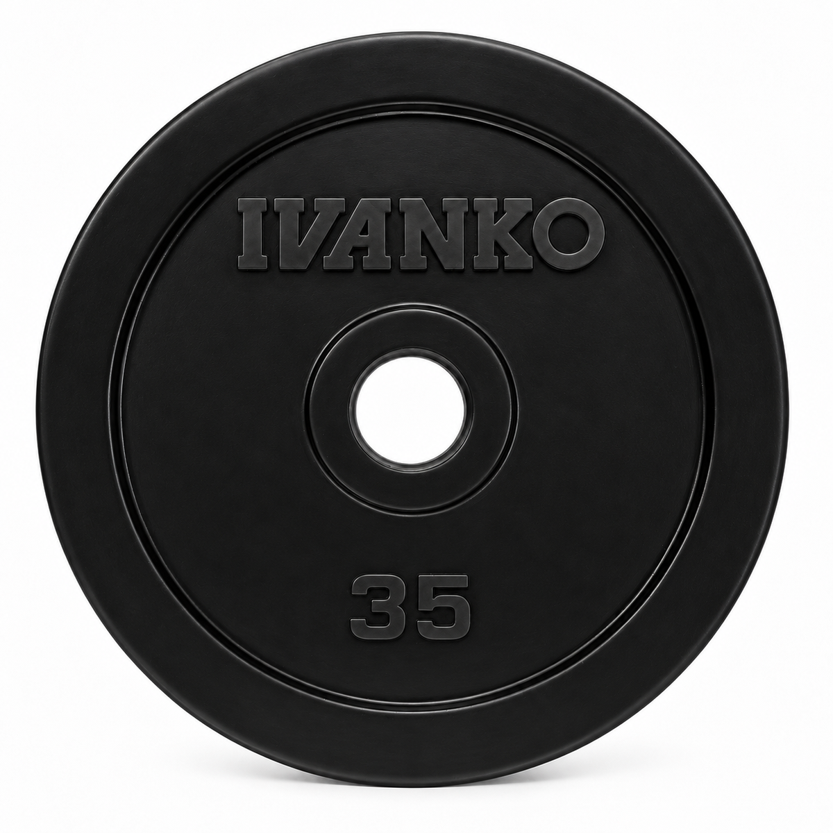Rubber-Encased Olympic Plate | RUBO
