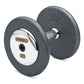 Fixed Dumbbells (Individual pairs) Cast Iron, Machined Plates w/ Machined, Chromed End Plate | RM/EPC-1.5