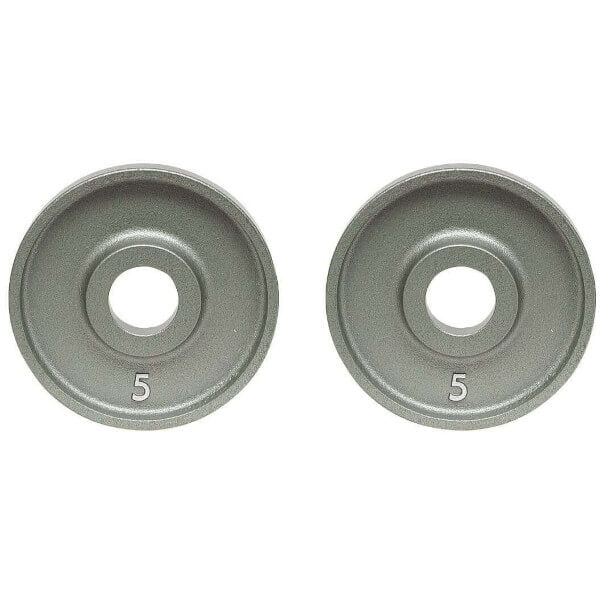Ivanko Olympic Machined Plate Series 5lb Pair - Front
