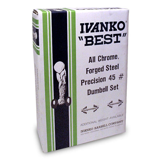 Best 45lb. Dumbbell Set, Chrome