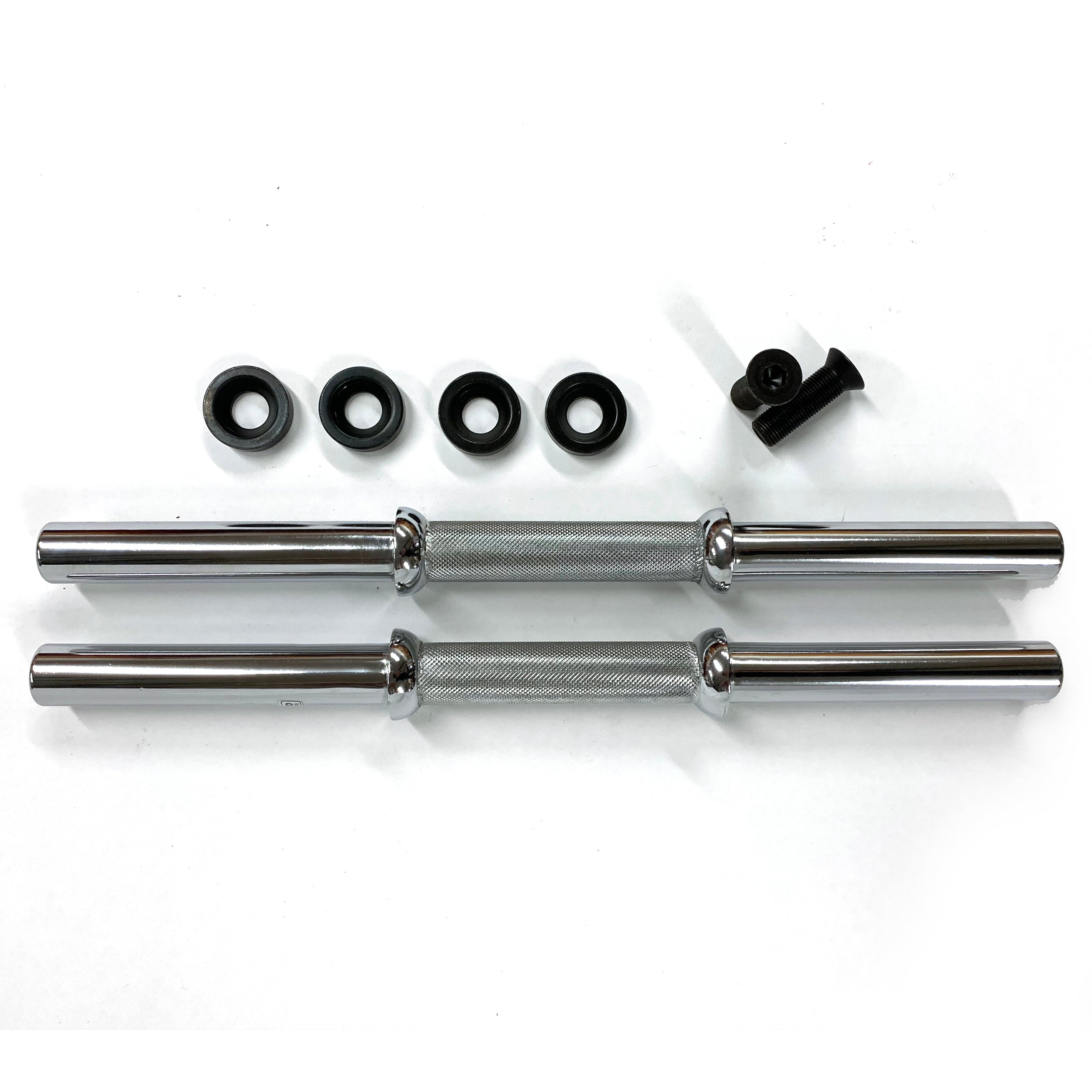 IVANKO 27MM Chrome Dumbbell Handles Discontinued stock. Ivanko