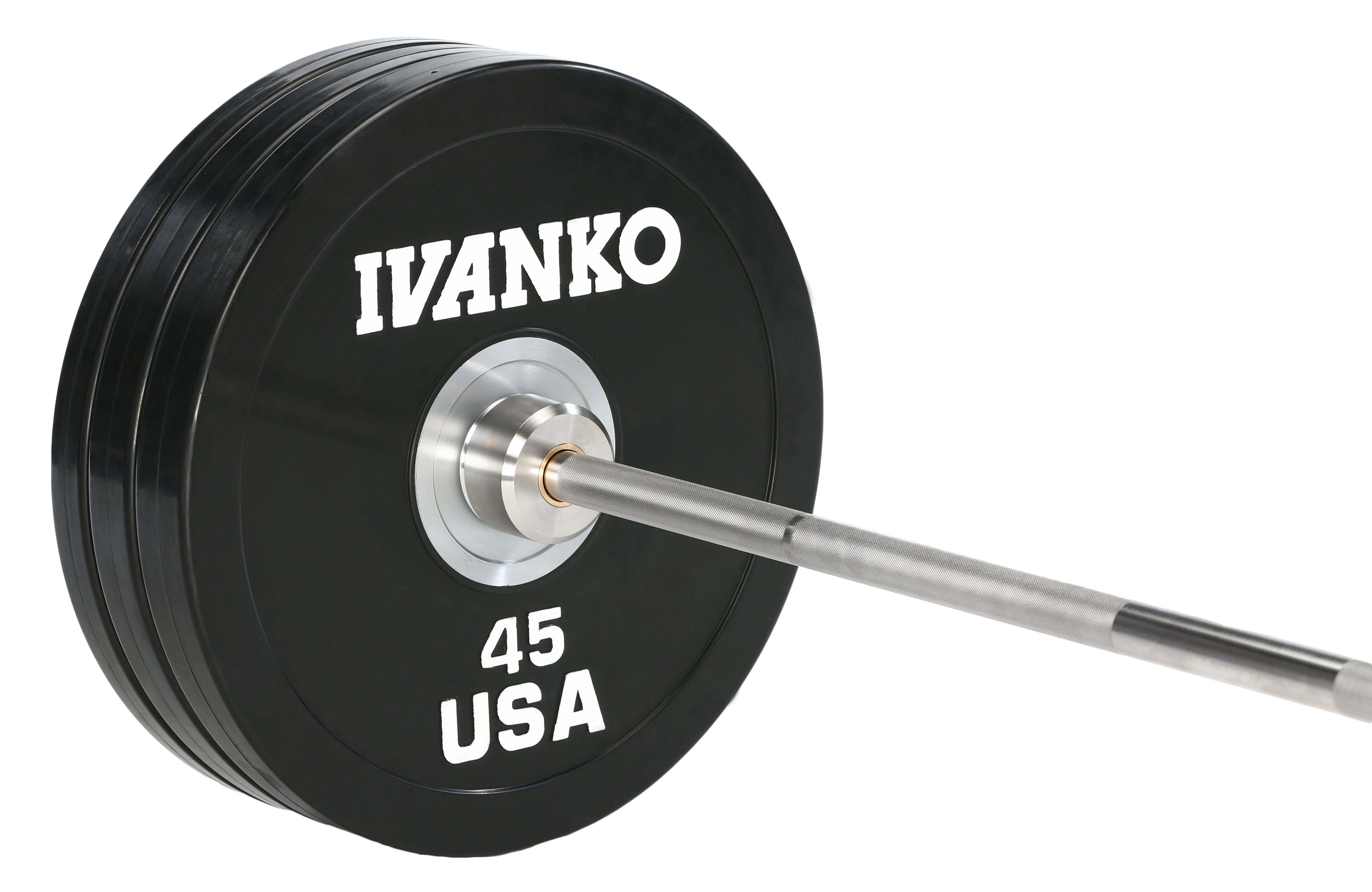 Olympic Bumper Plates Heavy Duty OBPX Ivanko Barbell Company