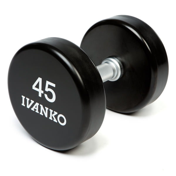 Ivanko 45 lbs. Fixed Urethane Dumbbell Set | IUDB
