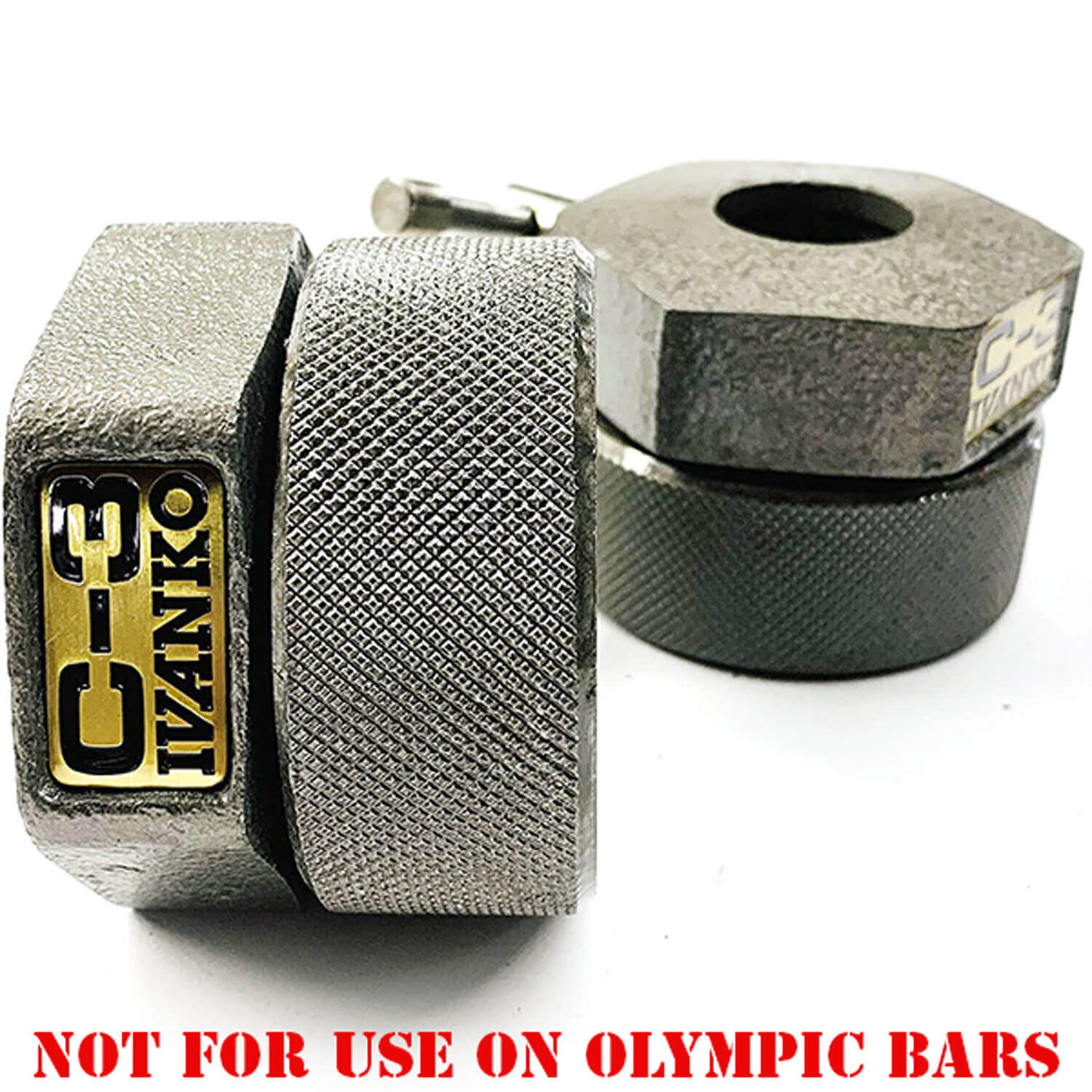 C3 HeavyDuty Standard 11/16” Compression Ring Collars Pair