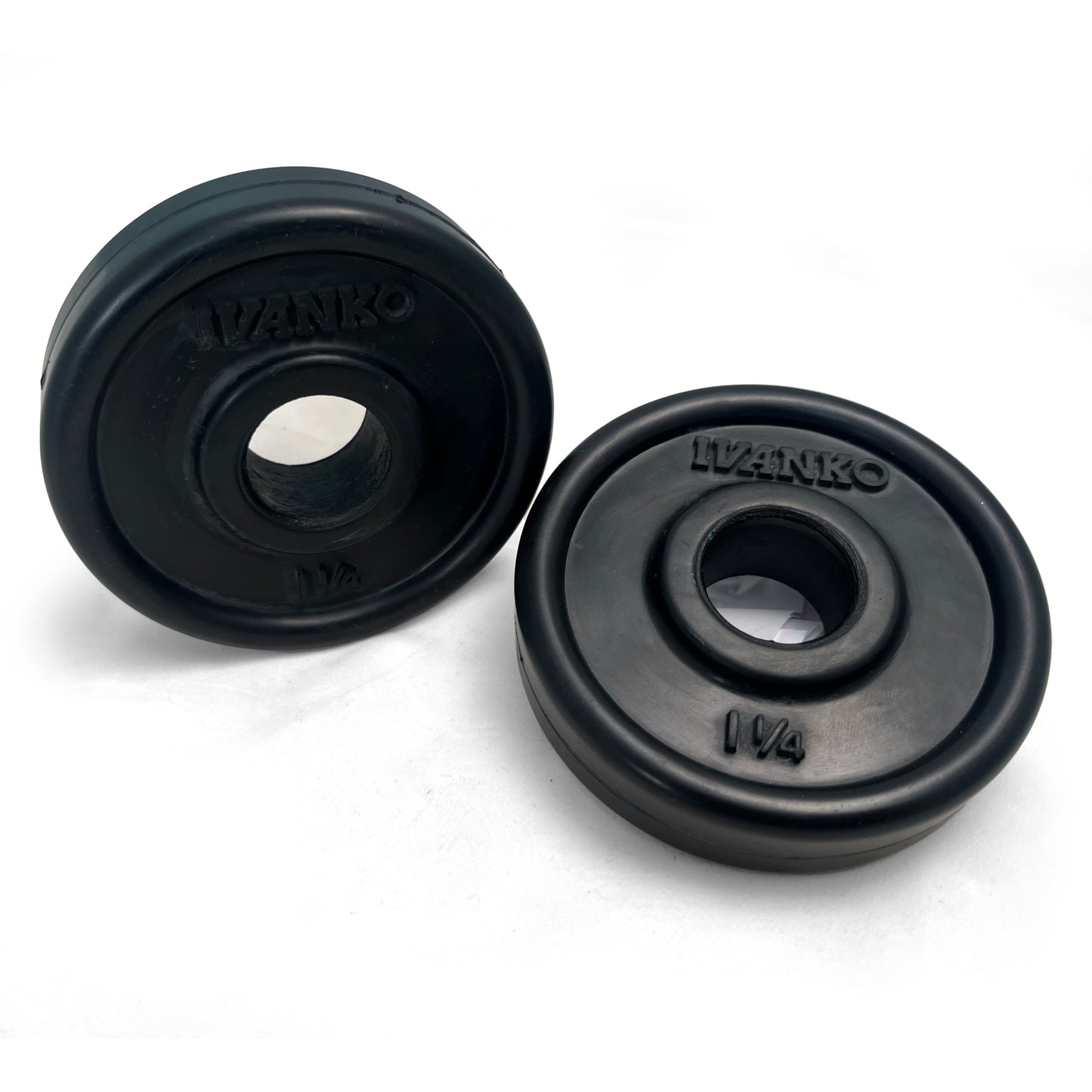 Rubber Encased Steel Weight Plates (RUB) for 1 & 1-1/16" bars